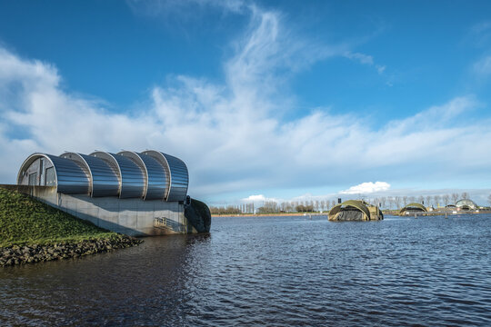 Balgstuw Ramspol, Flevoland Province, The Netherlands