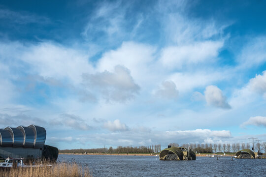 Balgstuw Ramspol, Flevoland Province, The Netherlands