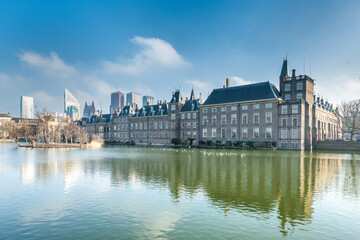 Hofvijver Binnenhof Den Haag, Zuid-Holland province, The Netherlands