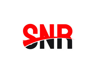 SNR Letter Initial Logo Design Vector Illustration