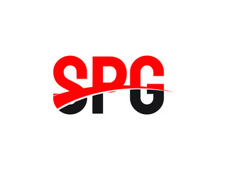 SPG Letter Initial Logo Design Vector Illustration