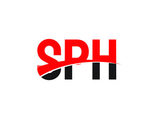 SPH Letter Initial Logo Design Vector Illustration
