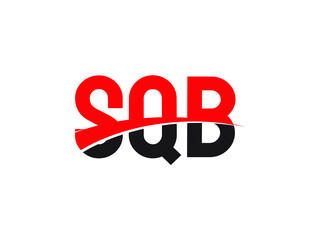 SQB Letter Initial Logo Design Vector Illustration