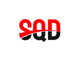 SQD Letter Initial Logo Design Vector Illustration
