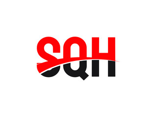 SQH Letter Initial Logo Design Vector Illustration