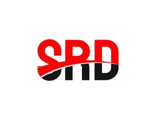 SRD Letter Initial Logo Design Vector Illustration