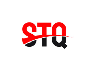 STQ Letter Initial Logo Design Vector Illustration