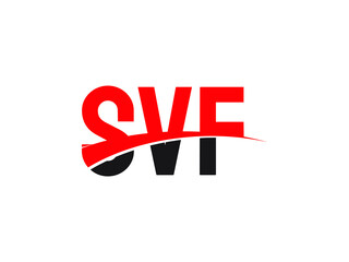 SVF Letter Initial Logo Design Vector Illustration