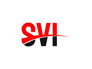SVI Letter Initial Logo Design Vector Illustration