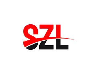 SZL Letter Initial Logo Design Vector Illustration