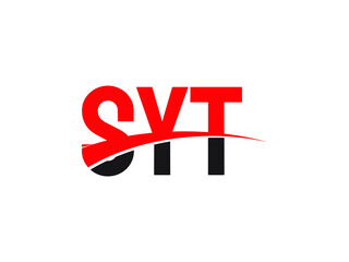 SYT Letter Initial Logo Design Vector Illustration