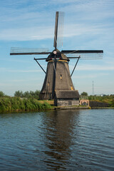 dutch windmill in the country