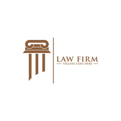 Law Office Logo Templates Vector Icons.