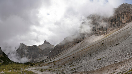 Wanderung Forcella del Lago / Birkenkofel (Croda dei Baranci)