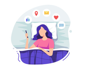 Fear of Missing Out concept illustration