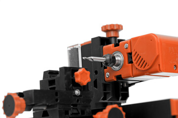 Small diy milling machine for education and hobby