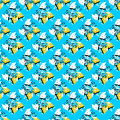 seamless pattern with stars