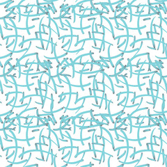 Seamless pattern of stripes and strokes