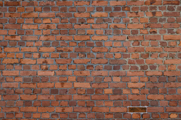 Red brcik wall pattern texture