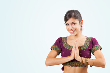 Warm welcome gesture