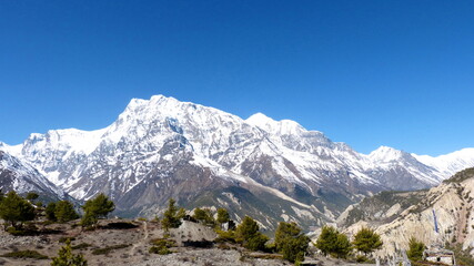 Fototapeta na wymiar Nepal Himalaya mountains