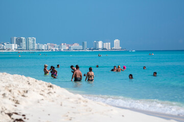 Caribbean Sea seen from Cancun 4