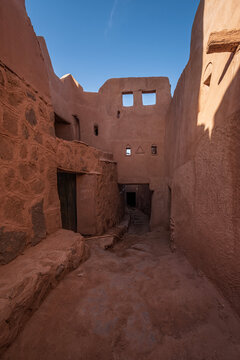 Ancient city of Taghit old Ksar path, medina