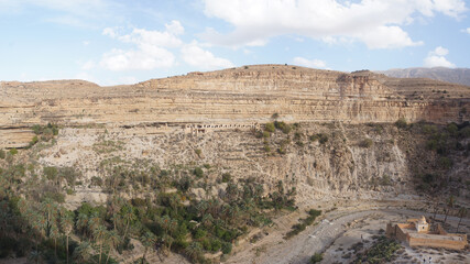 Fototapeta na wymiar Wide panoramic view on saharina national park