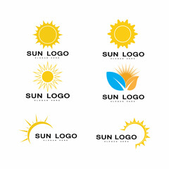 Fototapeta premium Sun Vector illustration Icon Logo Template design