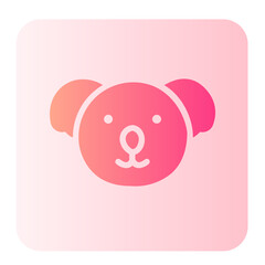 koala gradient icon