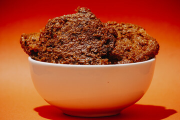 Famous Indian sweet (called Adhirasam in Tamil) prepared during festivals.