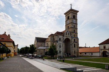 Fototapeta na wymiar The church of the citadel of Alba Iulia in Romania