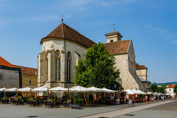 The church of the citadel of Alba Iulia in Romania