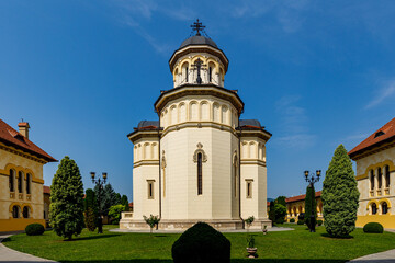 The church of the citadel of Alba Iulia in Romania
