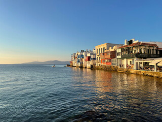 Fototapeta premium mykonos petite venise plan large