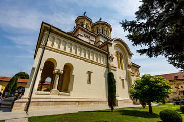 The church of the citadel of Alba Iulia in Romania