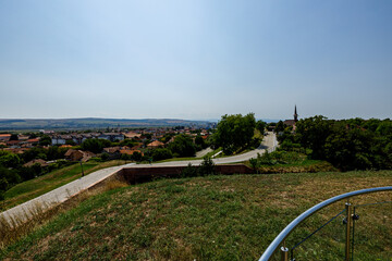 The city of Alba Iulia in Romania