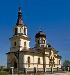 Fototapeta na wymiar St. Andrzej Bobola in Babice (Lublin Province).