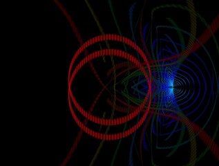 Imaginatory fractal abstract background Image