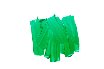 The texture of the brush strokes. Abstract.