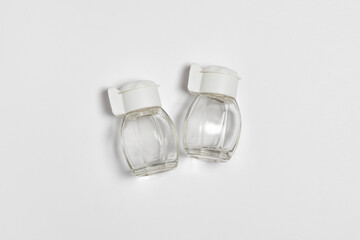 Salt or pepper shaker isolated on white background. High-resolution photo. Mockup