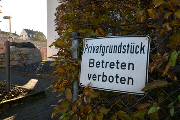privatgrundstück