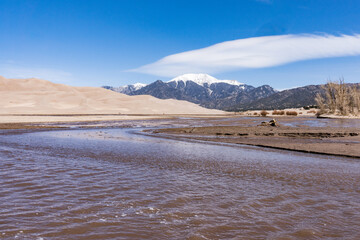 Medano Creek in Great Sand Dunes National Park