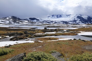 Fototapeta na wymiar Sognefjellet in Norway