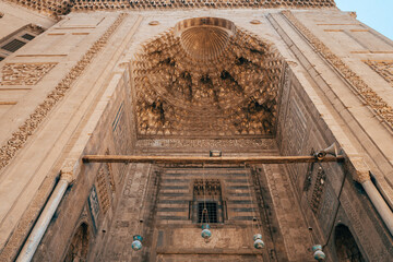 beautiful courtyard of hassan in cairo, Egypt
