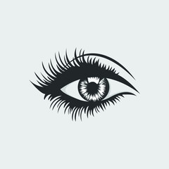 Eye Logo Design Vector