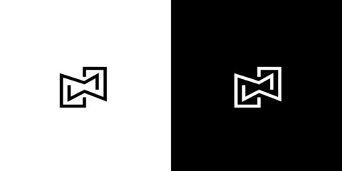 Modern and elegant MW letter initial logo design 4