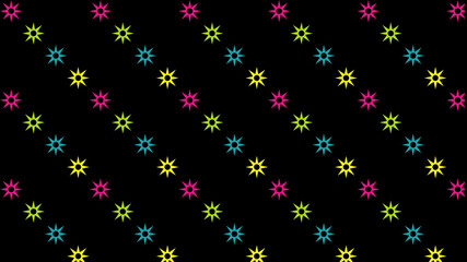 pattern with stars, gift wrapping