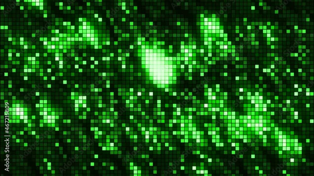 Poster pixel image of brilliant color waves. motion. fast ripples of colored liquid with highlights in pixe