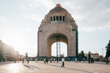 Fototapeta premium Monument of the Revolution in Mexico City.